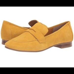 Marc Fisher Mustard Yellow Flats